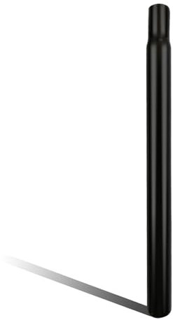 Ø 28,6 × 300 mm Sattelstange Fahrrad, Sattelstütze Stahl, Kerzensattelstütze, Unisex – Erwachsene, für Mountainbike, Downhill, Trekkingrad, Citybike