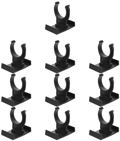 10 pcs Clips de Zócalo de Cocina,Clip de Rodapié,Soportes para Zócalos de Cocina,Clip de Fijación para Listón de Zócalo,Para zócalo de cocina para sofás,Mesas,Camas,Soportes de TV