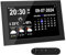 Jazeyeah Digitaler Kalender, 10,1 Zoll WiFi Smart Elektronischer Digitaler Schreibtisch Bürokalender mit Uhrerinnerungseinstellungen, Wecker für Senioren