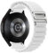 FYISWHO Breathable Nylon Ersatzarmband für Ticwatch E3 / E/GTH, 20mm Sport Armbänder Uhrenarmband, Armband für Coros Apex 42mm / Apex 2 / Pace 2 (White)
