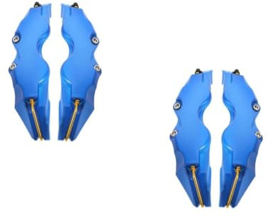 Gatuida 2 Pairs Replacement Car Caliper Cover Plastic Disc Brake Caliper Guard Set for Car Models