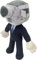 Skibidi Toilet Plüschtier, Skibidi Toiletten Plush Kuscheltier Kreatives Skibidi Toiletten Plüschtier für Kinder, Lustige Skibidi Toiletten Stofftier Puppen für Kindergeburtstag (Cameraman)
