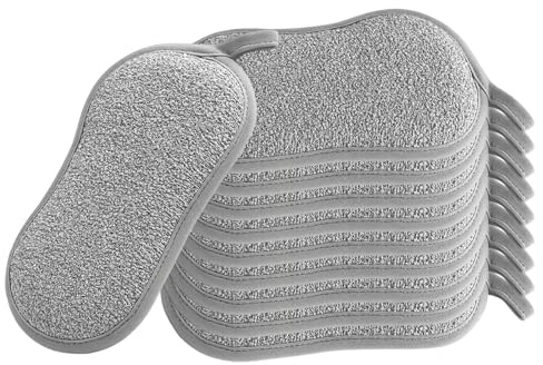 10 Stück Spülschwämme, Spülschwamm Waschbar Küchenschwämme, Wiederverwenden, Effektive Reinigung Für Töpfe Pfannen Küchenarbeitsplatten, 9.5 x 15.5 cm Größe, Vielseitige Putzschwämme