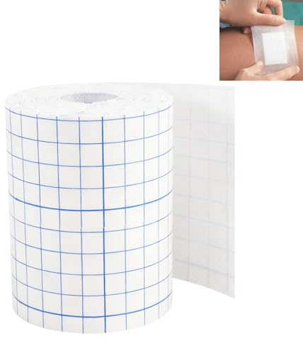1 Rotolo da 10 cm x 10 m Nastro di Fssaggio Adesivo Medico, Non Tessuto | Nastro Medico Flessibile e Traspirante, Adesivo Professionale, Cerotto Rotolo Medicazione, per Fissaggio Gessi e Cure Ferite