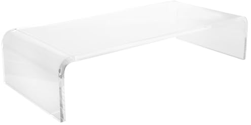 PAMINGONO Acrylic Keyboard Cover Protector Anti Cat Bridge for Desk | Washable Design, Saves Desktop Space, Fits Keyboard Area as Riser Rack and Storage Stand