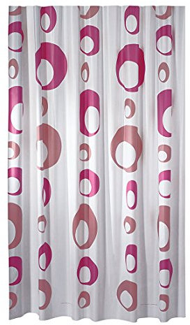 Duschvorhang Bolle rosa, Größe Auswählen:180 x 200 cm