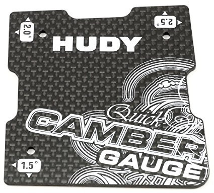 Hudy Graphite Quick Camber Gauge 1/10 Touring 1.5