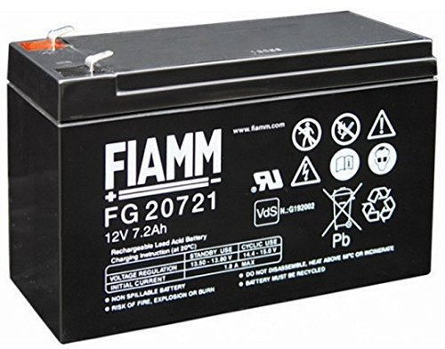 FIAMM Akku Blei 12 V 7,2 Ah Faston 4,8 mm