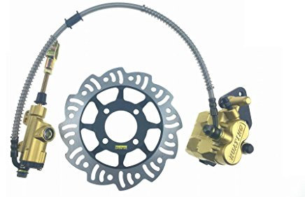 MotoCross Dirtbike Pitbike 125ccm 4-Takt Hydraulik Bremsen Kit hinten + Scheibe Motorrad Cross Bremse