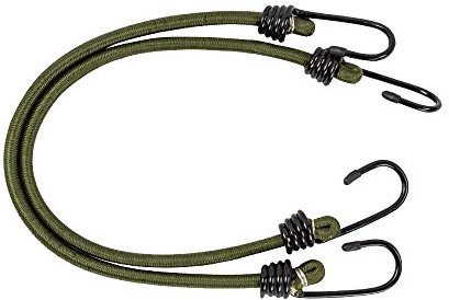 Highlander Gummiseil Tie 8 mm x 45 cm, Olivgrün