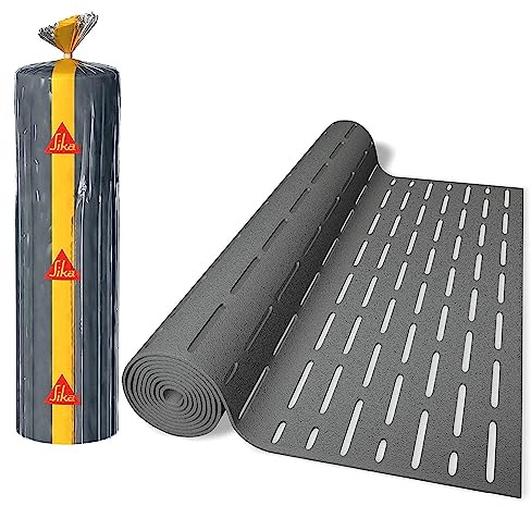 Sika Silent Unterbodenmatte, grau, 1 m breit x 13,33 m lang x 5 mm dick