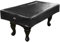 GSE Games & Sports Expert Billiard Pool Table Covers, 7'/8'/9' Waterproof & Tearproof Heavy Duty Leatherette Pool Table Covers (Several Colors Available, Black - 7ft)