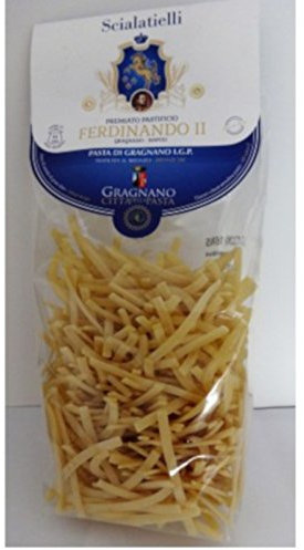 500G PASTA DI GRAGNANO IGP FERDINANDO II SCIALATIELLI TRAFILATA A BRONZO