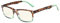Eyekepper UV Schutz Brille Computer Leser Männer Frauen (Schildkröte-Grün, 2.00)