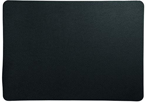 Tischset - rough black - 33x46cm Lederoptik ASA-Selection**6 (6 Stück)
