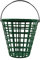 Dan&Dre Chipping Netz Golf and golfbälle Korb,Golfballkorb Kunststoff-Golfballbehälter mit GriffballhalterbehälterKugelkasten