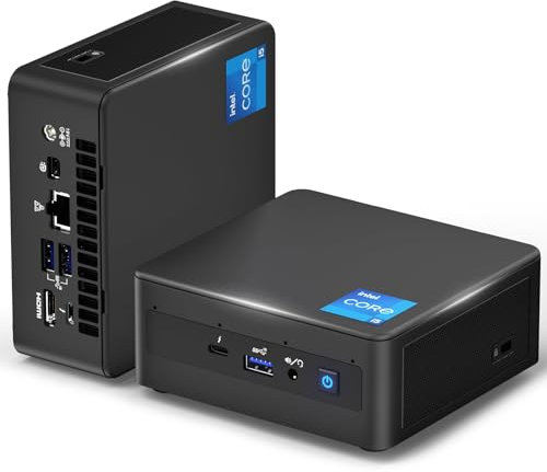 Intel NUC 11 NUC11PAHI5 Panther Canyon Mini PC, i5-1135G7, 16GB RAM+512GB SSD, Mini Computers Windows 11 Pro for Business Home Office, Support 8K/WiFi 6/4K Quad Display/Bluetooth 5/Thunderbolt 3