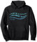 Symbol Muster Wellen Kultur Maori Tribal Neuseeland Pullover Hoodie