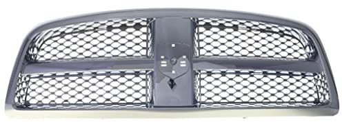 Kühlergitter Kühlergrill Chrom Kompatibel mit Dodge RAM 1500 DJ DS 08-12 von Autoteile Gocht