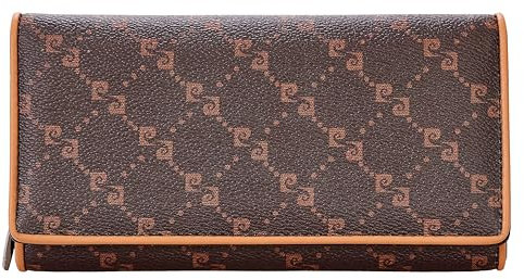 Pierre Cardin Portefeuille Femme, Beau, Grand, spacieux, Cuir synthétique, Cuir, Cadeau, Portefeuille avec Porte-Monnaie, Porte-Billets, Portefeuille Fille
