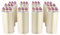 10PCS Hochzeit Karton Blumensäule Vasen, Faltbarer Blumenständer Dekosäule Weiß Zylinderförmige Blumenständer für Hochzeit Verlobung Geburtstag Tischdekoration 60cm