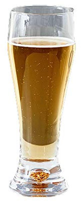 UNbit Beer Glasses Classic Beer Glasses Pint Mug Modern Fashion Style Beer Glasses 330ml Beer Mug Glass Tankards The Ideal Beer Cup for Festivals BBQs and Football Games Craft Beer Cups for Bar Pub