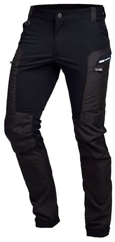 PUMA Workwear Pro-One Adventure Outdoor Wanderhose Herren - Ideal zum Klettern, Bergsteigen, Parkour und mehr – flexibel, verstärkt & strapazierfähig - Outdoor Hosen für Herren - Schwarz - L