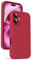 Supdeal Liquid Silicone Case for iPhone 16 - [Camera All-Round Protection] [Soft Microfiber Lining Anti-Scratch] 4 Layer Full Covered Shockproof Gel Rubber Phone Case Cover, 6.1, Red
