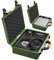 EAZUSE Starlink Mini Case, Hard Waterproof Travel Case for Mini Starlink with Molded Foam, Lockable Storage Bag - Green