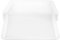 MUKSEUT 12 PCS 39.5x28.5x4 cm White Plastic Activity Tray, Rectangular Plastic Art Trays, Craft Organizer Tray for Diy Projects Organizing Supply