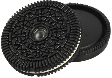 GAOHOU 1 Set 32mm F10 Focus Free Pancake Biscuit Lens Compatible with Sony E-mount Series Mirrorless Camera Zone Focus Lens