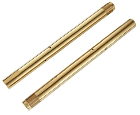 Per Y&amaha R1 2007 2008 Tubi Forcella Interni 43x540mm OEM Oro Coppia 4C8-23110-00-00 4C8-23120-00-00 Tubi Forcella Anteriore Ammortizzatore