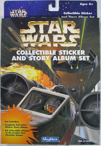 Star Wars Sammlerst ck-Aufkleber und Geschichtenalbum-Set
