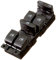 TOPRAN 112 408 - Interruttore alzacristalli, colore: Nero
