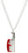 Bluebubble FRIGHT NIGHT Meat Cleaver Knife Necklace on Gift Card