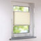 Plissee Klemmfix Faltstore UNIVERSAL Faltrollo ohne Bohren - 120 x 120 cm - creme