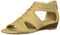Easy Street Damen Thelma by Casual Sandalen mit Reißverschluss hinten Keilsandale, Beige Leinen, 37 EU