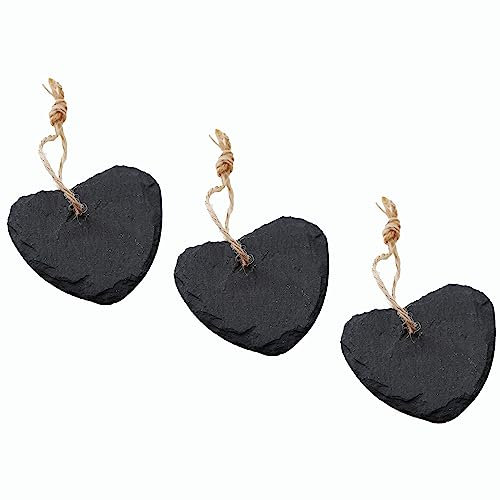 Pflanzenschilder 3x4er Set Schiefer zum Beschriften Kräuterschilder Kräuterstecker (3, 4er Satz Schieferstecker)