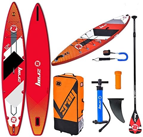 Zray RC1 Touring Race 12'6 SUP Board Stand Up Paddle Surf-Board aufblasbar Paddel ISUP 381cm
