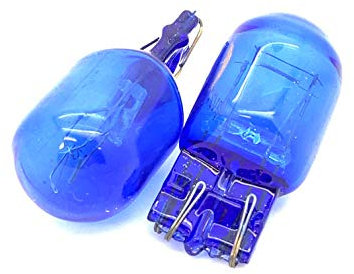 CarModShop 21W/5W Xenon White DRL Light Bulbs Daytime Running Lamp 580 7443 7440 7000K