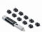 SmartKeeper ESSENTIAL / 10 x RJ45 Port Blockers mit 1 x Lock Key Basic / Schwarz