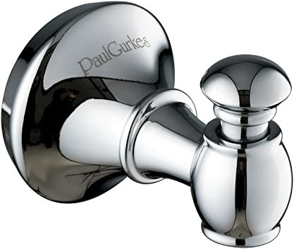 PaulGurkes Handtuchhaken Retro Nostalgie Kleiderhaken Bad-Accessoires Landhausstil WC-Bürste WC-Papierhalter Seifenschale, FORTUNA-Accessoires:1er Handtuchhaken