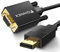 FOINNEX Cable DisplayPort a VGA, 1080P@60Hz Adaptador, Cable DP a VGA para PC, Portátil, Escritorio a Monitor, TV, Proyector, No Bidireccional, 2M/6.6FT