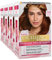 L'Oréal Paris Excellence Creme - Tinte permanente para el cabello, triple tratamiento, 100 % cobertura para cabellos blancos, iluminador protector nutritivo, color 4,54 castaño caoba y cobre – 4