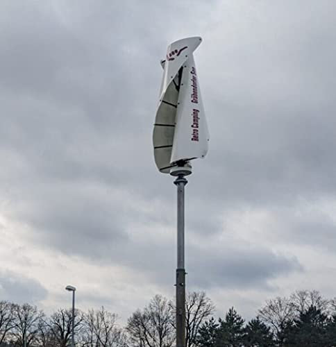 3000W Vertikale Achsen Windkraftanlage Komplettset 48V 96V 110V 220V Permanent magnet generator Geräuscharm Helix Windräder für Ergänzendes Solar