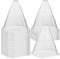 Qianly Garden Cloche Plants Protector Clear Large Plant Bell Cloches Plant Dome Bell Cover for Garden Greenhouse Plants Fruits Planter (Clear-30Pcs)