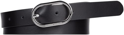 Tommy Hilfiger Damen Gürtel Chic 2.5 aus Leder, Schwarz (Black), 90 cm