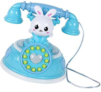 Hohopeti Telefonico Simulazione Per Telefono Retro Educativo Per Intellettivo e Coordinazione Mano- Batterie