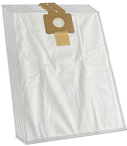 PakTrade 5 Premium Sacs Aspirateur pour Nilfisk GD 320, GWD 300, 320, 335, 1470745010, 147 0745 010, Vliesbeutel