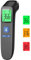 Fieberthermometer für Babys Kinder Erwachsene, Kontaktloses Stirnthermometer, Digitales Infrarot Thermometer mit sofortigen genauen Messwerten, Fieberalarm, LCD-Anzeige und 35 Speicherabruf,Schwarz